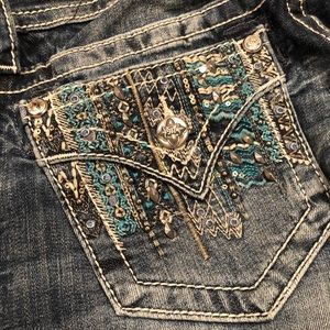 Ladies Miss Me Bootcut Signature Jeans